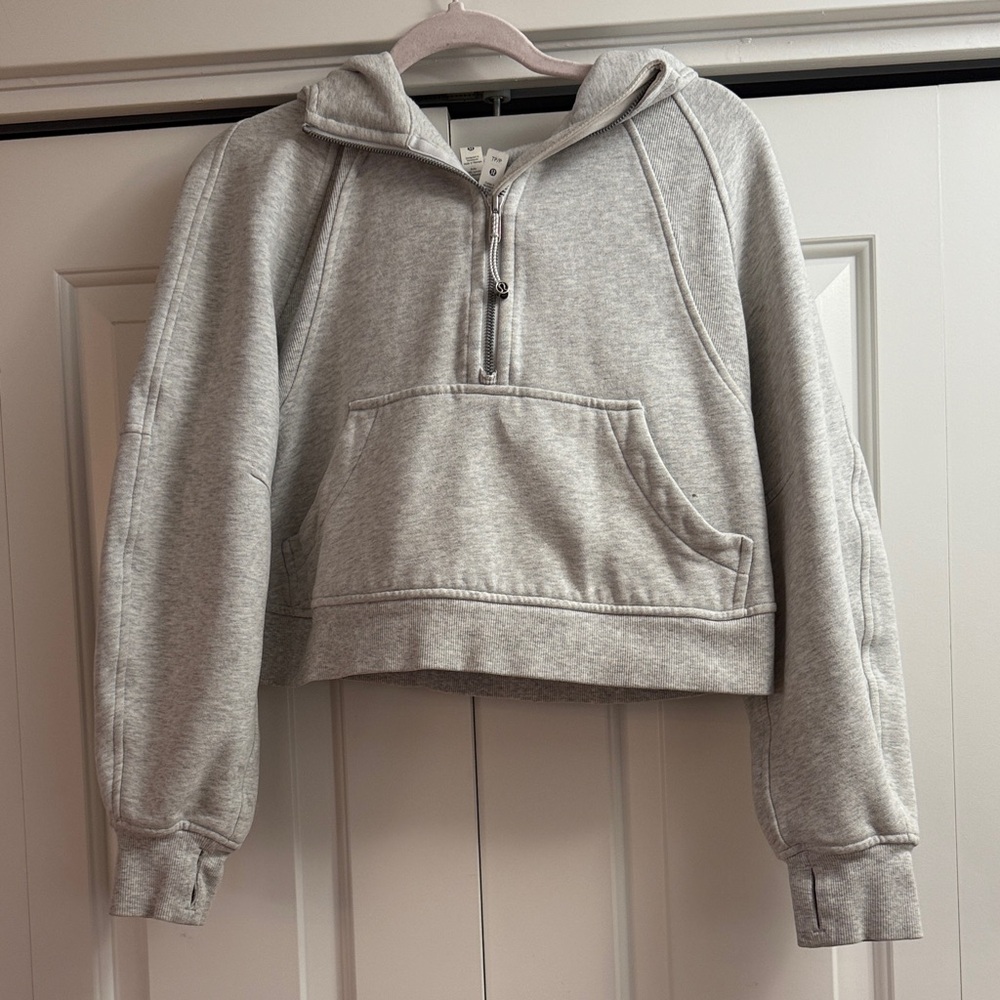 Lululemon Gray Women's scuba hoodie